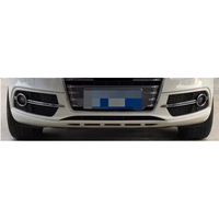 Kit carrosserie le plus vendu : Cache de phare antibrouillard en ABS, grille nid d'abeille pour Audi Q5 SQ5, mise à niveau RSQ5 2013-2017