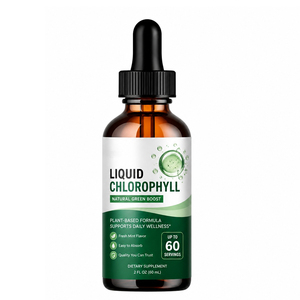 Healthcare Vegan Chlorophyll Oral Liquid Drops Immune System Booster Antioxidant Digestion Support Dairy-Free High-<b>Protein</b> - Product Image 1