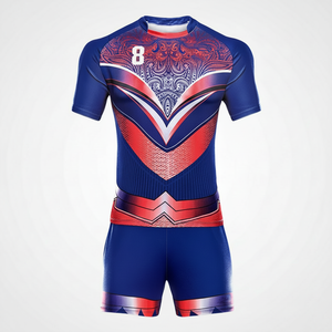 Uniforme de Rugby pour hommes avec Logo personnalisé OEM, ensemble d'uniforme de Rugby personnalisé de très haute qualité - Product Image 1