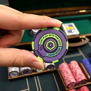 Jetons de poker en céramique ABS haute brillance, jetons de jeu professionnels en céramique de casino, jetons de poker en céramique personnalisés imprimés - Product Image 1