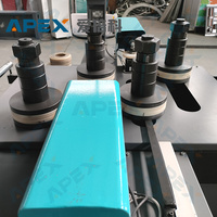 Máquina dobladora de rollos CNC de 4 ejes para máquina dobladora de arco de perfil de aluminio para puerta de ventana upvc