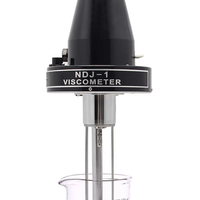 Viscosímetro Rotatorio Tipo Puntero Tenlin con 4 Rotores, Modelo NDJ-1-4, Alto Rango 1-100,000 MPas, Certificado CE