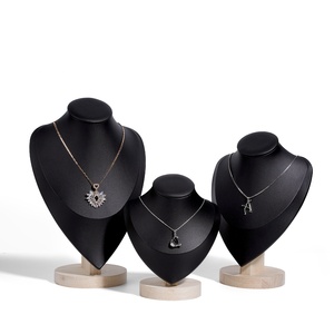 Exhibidor de Joyería de Madera Personalizable, Soporte para Cadenas, Organizador en Forma de Corazón, Exhibidor de Joyas - Product Image 2