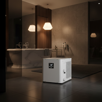 Système de refroidissement d'eau 1HP Pro avec contrôle intelligent par application Wi-Fi, pompe intégrée et ozone pour bain de glace et baignoire de plongée froide