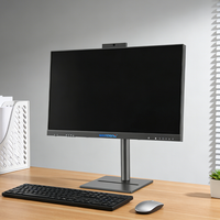 23.8'' Aio Pc Barebone H810 B860 AMD 520 Gaming VFX Animater All-in-One Computer Touchscreen All in One Pc Hardware and Software