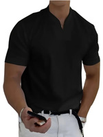 2025 été nouveau T-shirt de Fitness pour hommes musclés élastique soie/coton à manches courtes col rond blanc non tissé séchage rapide respirant