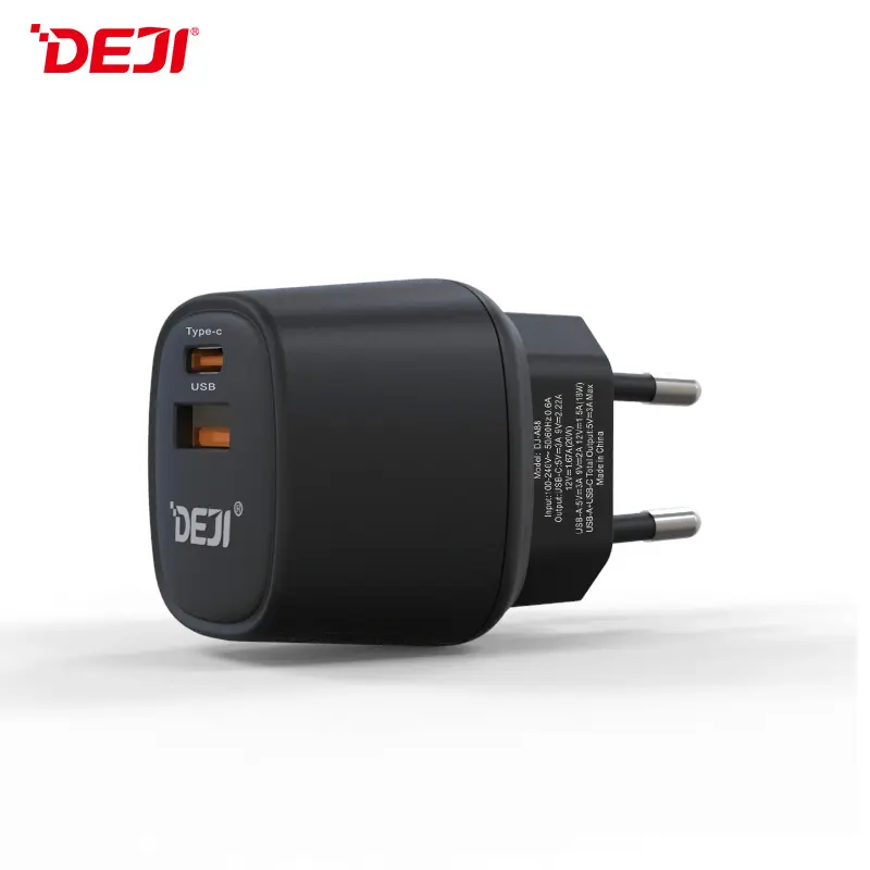 GaN Tech 33W PD3.0 FCP Fast Charger Adapter USB C PD Wall Charger for Mobile Phone