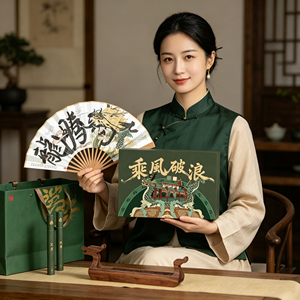 Coffret Cadeau <span class=keywords><strong>Bateau</strong></span> Dragon du Zhejiang Ride the Wind - Papier Sérigraphié Design Créatif Produit Promotionnel de Bureau - Product Image 3