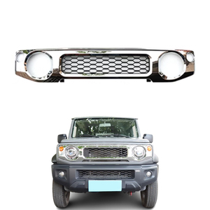 Parrilla Delantera Plateada de ABS para Suzuki Jimny JB74, Nuevo Diseño, para Suzuki Jimny JB64 JB74 - Product Image 1