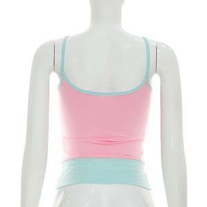 Viviblook Q26TP052 Chaleco de Verano para Mujer, Sexy, sin Mangas, con Bloques de Color, Top para Damas - Product Image 2
