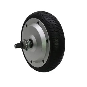 CE IP65 6.5 Inch 36V 8N.m 350W 200RPM BLDC Electric Brushless Servo Wheel Hub Motor With 4096 Wire Incremental Encoder