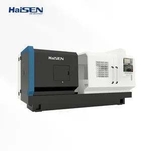 Torno mecânico horizontal CNC Haisen CK Series e máquina-ferramenta com alta precisão