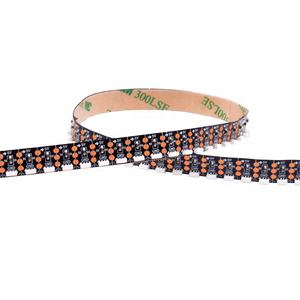 Tira de Luces LED Digitales RGB <span class=keywords><strong>4020</strong></span> <span class=keywords><strong>SK6812</strong></span> de 144 LED, con Emisión Lateral, Direccionables, Blancas/Negras, de 10 mm de Ancho, para Festivales - Product Image 1