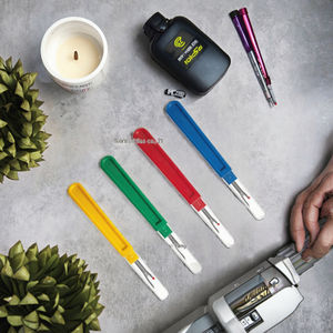 Jp Fabriek Vierkleurige Naad <span class=keywords><strong>Ripper</strong></span> Modieuze Naaiset 3Mm Kleermakeraccessoires Naaigaren Verwijderaar Gereedschap Plastic Handvat - Product Image 3