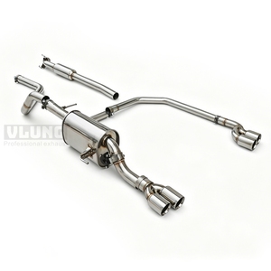 Válvula de Escape de Acero Inoxidable de Alto Rendimiento, Tubo Cat Back para <span class=keywords><strong>Peugeot</strong></span> <span class=keywords><strong>RCZ</strong></span> 1.6T Turbo 2009-2018, Mejora de Tuning - Product Image 3