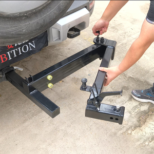 Portabicicletas Giratorio de Alta Resistencia AMBITION con Brazo Giratorio de 120 Grados Compatible con Receptor de 2 Pulgadas para Autos, Camionetas, SUVs, Vans - Product Image 4