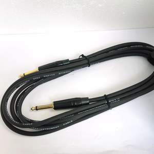 Cable de Guitarra Mono de 6.35mm, Cobre Libre de Oxígeno - Cable Profesional para Instrumentos con Conectores Chapados en Oro para Guitarra Eléctrica, Bajo y Amplificador - Product Image 6