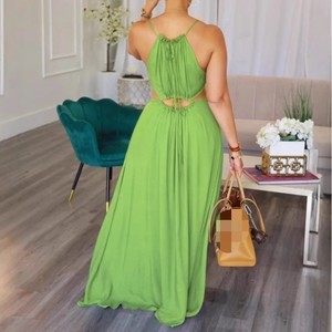 เดรสแฟชั่นผู้หญิงแบบไม่มีแขน โชว์หลังผูกเชือก ดีไซน์เซ็กซี่ - Product Image 5