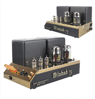 M-076 Pur Amplificateur de Puissance Clone McIntosh MC75 HiFi à Tube Post-mono 2/4/8ohm/75W KT88x2 12AX7 12AT7x2 110/220V / 1 Paire