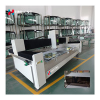 Centro de Trabajo CNC para Vidrio HMI Multifunción con Motor Servo Controlado por PLC, Función ATC de Perforación, Fresado y Pulido, 12 Herramientas
