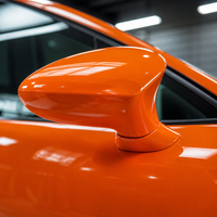 Film de protection de peinture auto-cicatrisant PPF couleur orange McLaren avec logo personnalisé pour voitures de sport de luxe – Vente en gros