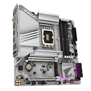 Gigabyte Z790M AORUS ELITE AX ICE D5 Nueva Placa Base de Escritorio ATX con Chipset Intel Compatible con CPU de 14ª Generación 256GB RAM SATA - Product Image 2