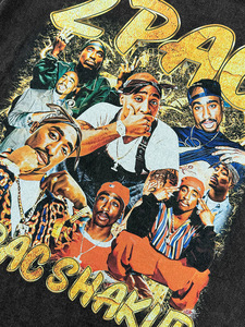 เสื้อยืดคัสตอม Y2k เสื้อยืดโอเวอร์ไซส์ สไตล์วินเทจ ลุคสตรีทแวร์ แขนสั้น สีดำ ผ้าฝ้าย เสื้อยืดผู้ชาย - Product Image 5