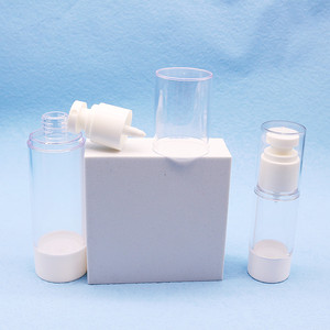 Flacone Airless Ecologico da 15 30 50 <span class=keywords><strong>100</strong></span> 120 <span class=keywords><strong>ml</strong></span>, Contenitore Vuoto in Plastica PP per Cosmetici, Siero, Crema per Occhi con Pompa <span class=keywords><strong>Spray</strong></span> - Product Image 3