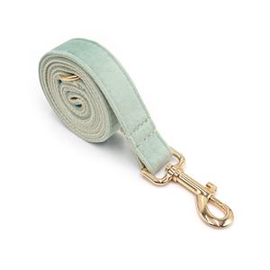 Nouvelles idées de produits 2024 affaires mode chien laisse crochet haute qualité classique velours chien laisses en gros coloré laisses pour animaux de compagnie - Product Image 6