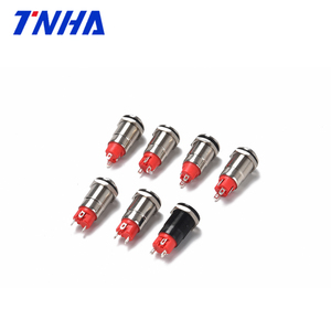 TNHA12 DC 12V/24V/36V 12Mm IP65 Chống Thấm Nước Led Illuminated Kim Loại <span class=keywords><strong>Push</strong></span> <span class=keywords><strong>Button</strong></span> Momentary/Latching Nút Chuyển Đổi Với Ánh Sáng - Product Image 2