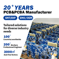 Fabricante de Placas PCBA Multicapa, Ensamblaje de PCB de 1 a 40 Capas, Servicio Llave en Mano OEM, Pruebas de Rayos X AOI, Placa FR4