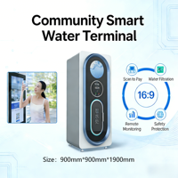 Máquina Expendedora de Agua Automática Inteligente Multifuncional de Gran Capacidad con SDK, Acero Inoxidable, Monitoreo Remoto