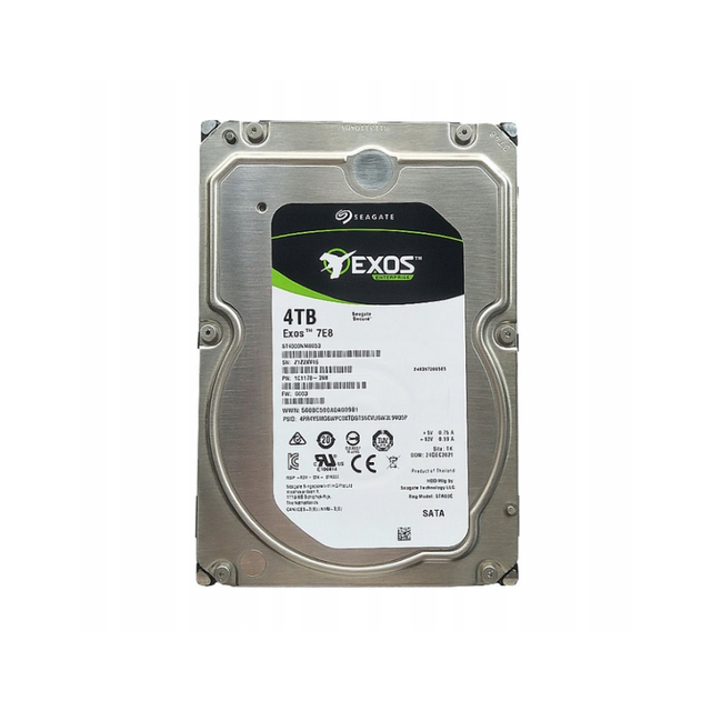 Exos 7E8 4TB 3.5-inch Enterprise HDD ST4000NM0053 7200RPM 128MB Cache