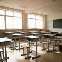 Ensemble table et chaise pour élèves du primaire avec rangement, bureau et chaise pour étudiants, table et tabouret réglables en hauteur
