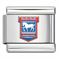Bracelet modulaire en acier inoxydable avec breloque 3D en forme de badge de club de football anglais, bijoux de mode italiens, accessoires pour fans, vente en gros