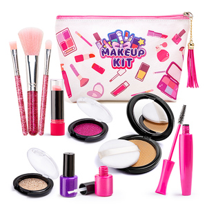 Juego de Imitación de Belleza <span class=keywords><strong>para</strong></span> <span class=keywords><strong>Niñas</strong></span>, Bolsa de Cosméticos, Set de Maquillaje, Lápiz Labial, Esmalte de <span class=keywords><strong>Uñas</strong></span>, No Puede <span class=keywords><strong>Pintar</strong></span>, <span class=keywords><strong>Kit</strong></span> de Maquillaje <span class=keywords><strong>para</strong></span> <span class=keywords><strong>Niñas</strong></span>, Juguete <span class=keywords><strong>para</strong></span> Niños - Product Image 4