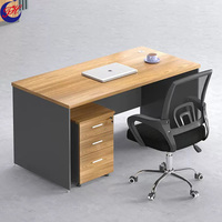 Bureau de direction moderne ergonomique et durable - Mobilier de bureau intérieur en bois, écologique, également adapté aux enseignants