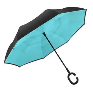 Wholesale customized high quality umbrella advertise custom designed printing stick straight umbrella