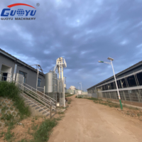 Silo numérique en acier galvanisé à chaud 15T avec ligne d'alimentation automatique pour maïs, porcs et volailles