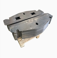 Structure de cadre de soudage usinée CNC en acier inoxydable avec brochage pour machines de construction, personnalisation OEM