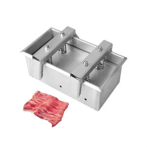 Moule à <span class=keywords><strong>jambon</strong></span> manuel en acier inoxydable pour la fabrication de saucisses et de charcuteries - Product Image 4