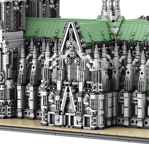Ensemble de construction de la Cathédrale de Cologne XB86300, architecture gothique, 8614 pièces, briques de construction, jouet d'assemblage pour adultes, cadeaux de Noël - Product Image 4