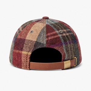 Casquette de baseball ajustable à 6 panneaux en laine tweed avec logo personnalisé T&L et broderie plate - Product Image 5