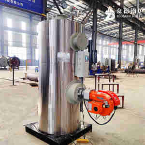 Caldera de Vapor Industrial Automática de Baja Presión Vertical de 200-2000 kg, Generador de Vapor de Combustible, Gasóleo o Gas - Product Image 3