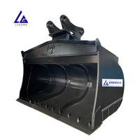 Cucharón Inclinable Escandinavo para Excavadoras de 4-16 Toneladas, Certificado CE 45 °   Control de Erosión en Terrenos Inclinados