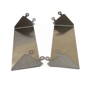 Fabrication sur mesure de supports en tôle d'acier inoxydable, découpe laser, pliage, support de montage, pièces de connexion - Product Image 1