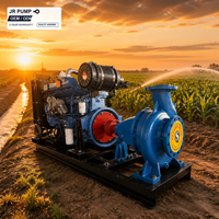 Pompe à eau centrifuge monophasée haute pression avec corps en fonte et turbine en fonte ductile pour conduite de 3 pouces, irrigation agricole