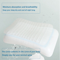 Cool Touch Ortho pä disches Gel Memory Foam Kissen 200TC Solider moderner Stil mit Qualitäts sicherung für die Nackens tütze