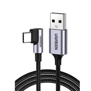 Cable USB-C de Carga Rápida 3A, Ángulo Recto de 90 Grados, Tipo C USB 2.0, Funda de Silicona, Conductor de Cobre Puro para Bancos de Energía - Product Image 4