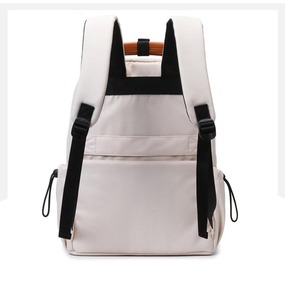Mochila para Portátil de 16.1 Pulgadas, Impermeable, Ecológica, de Nailon Suave, con Correa de Hombro Arqueada, Cierre de Cremallera y Protección de Airbag - Product Image 5